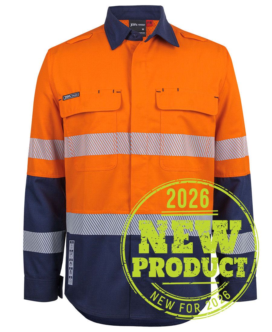 Jb's Wear - FR Ppe2 Biomotion L/S Work Shirt - 6DFRL