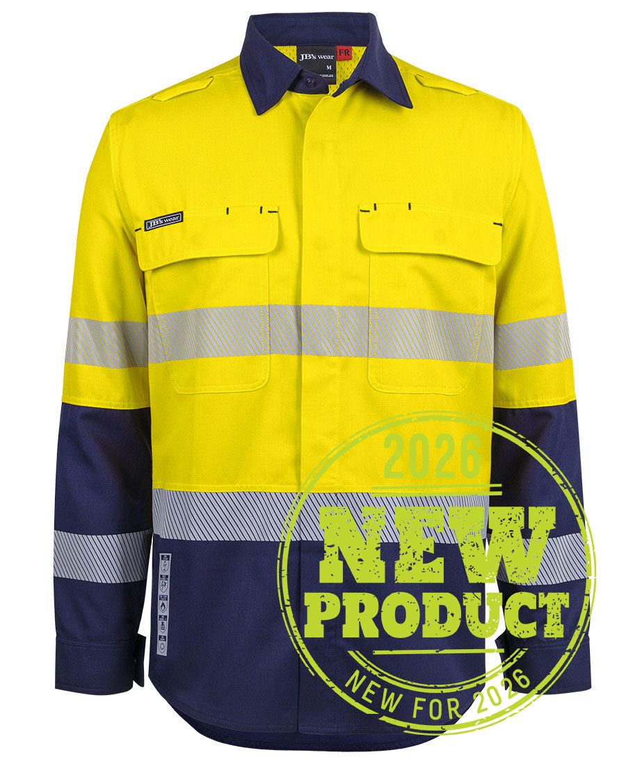 Jb's Wear - FR Ppe2 Biomotion L/S Work Shirt - 6DFRL