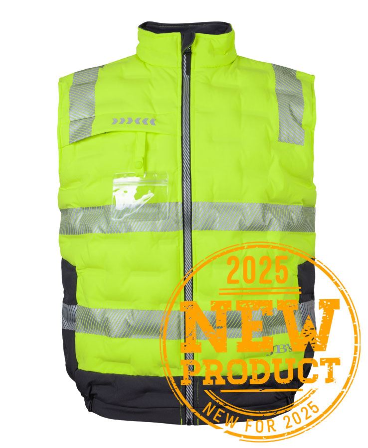 Jb's Wear - Hi Vis (D+N) Graphene Puffer Vest - 6DGV