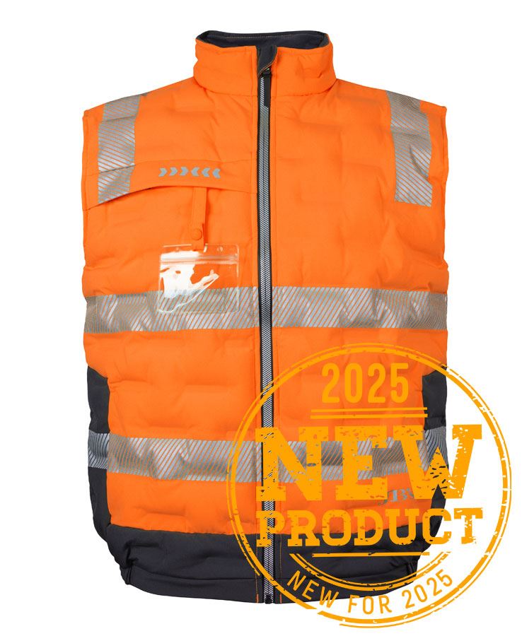 Jb's Wear - Hi Vis (D+N) Graphene Puffer Vest - 6DGV