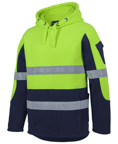 JB's Wear - Hi Vis D+N 450G Pull Over Shepherd Hoodie - 6DLP