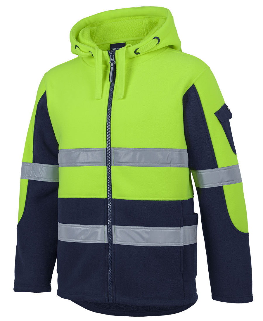 JB's Wear - Hi Vis D+N 450G Full Zip Shepherd Hoodie - 6DLZ