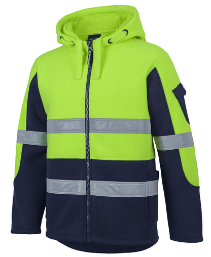 JB's Wear - Hi Vis D+N 450G Full Zip Shepherd Hoodie - 6DLZ