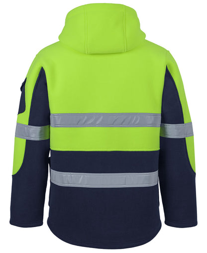 JB's Wear - Hi Vis D+N 450G Full Zip Shepherd Hoodie - 6DLZ