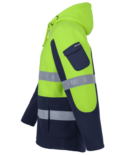 JB's Wear - Hi Vis D+N 450G Full Zip Shepherd Hoodie - 6DLZ