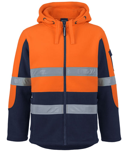 JB's Wear - Hi Vis D+N 450G Full Zip Shepherd Hoodie - 6DLZ