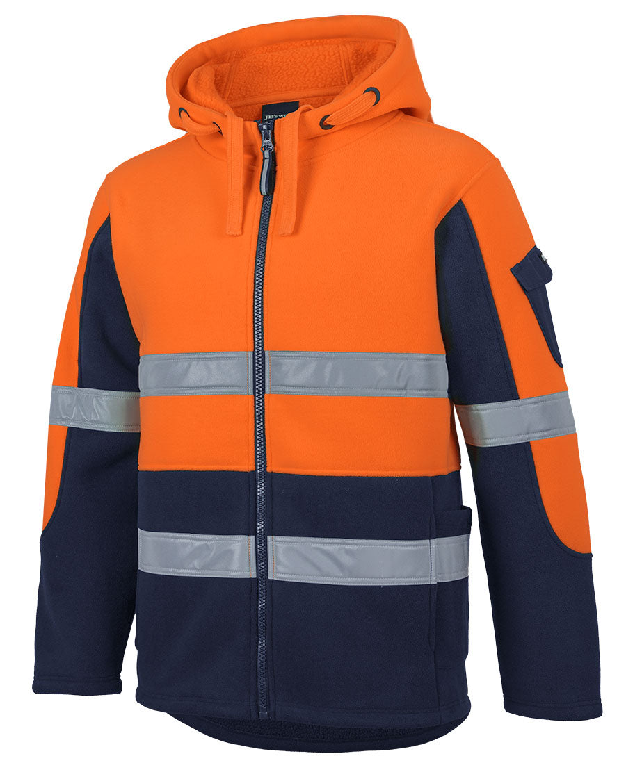 JB's Wear - Hi Vis D+N 450G Full Zip Shepherd Hoodie - 6DLZ