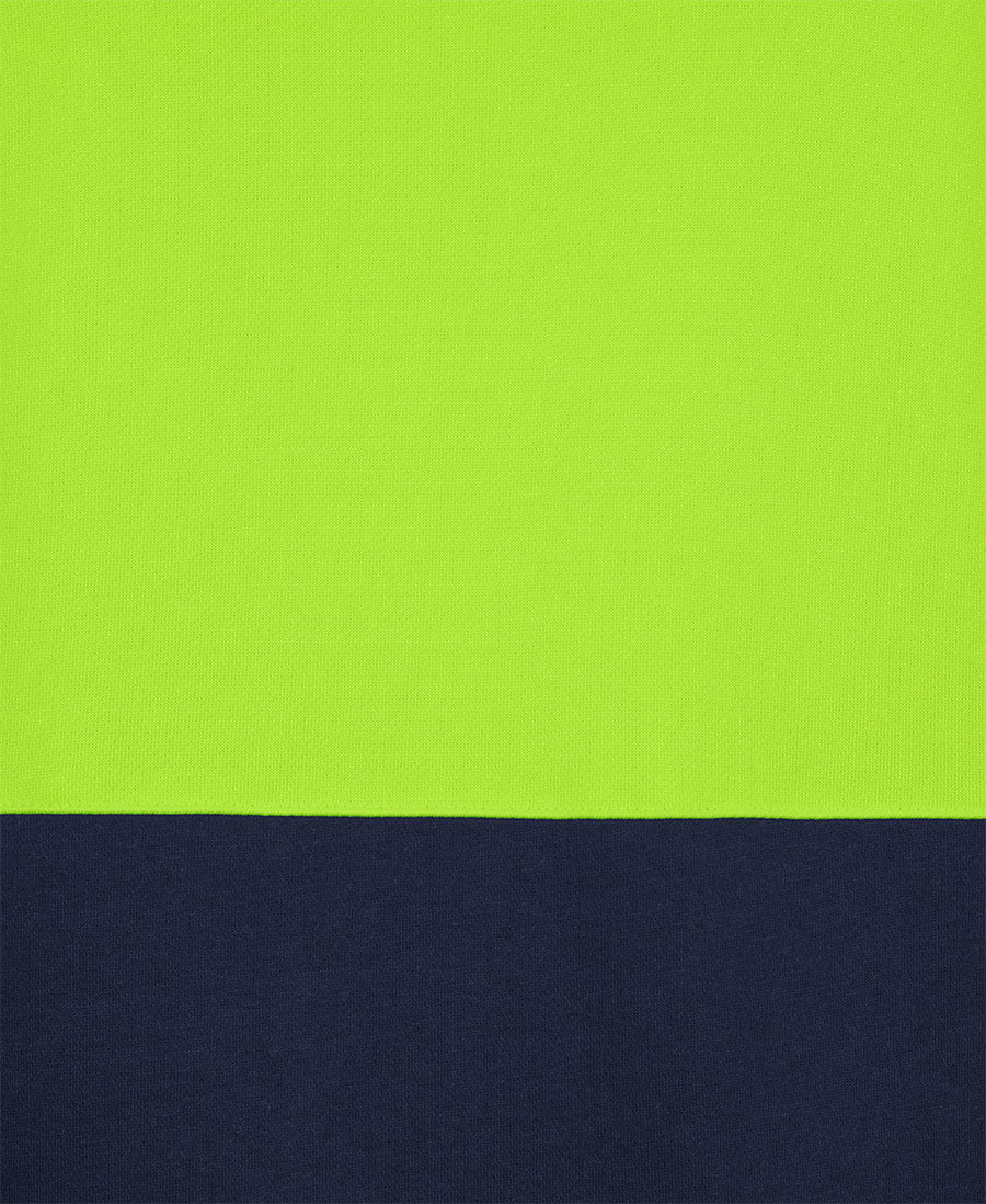 Jb's Wear - 350G Hi Vis (D+N) 1/2 Zip Trade Fleece - 6DNVF