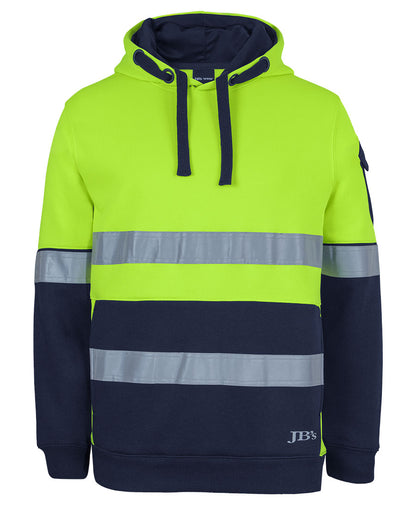 Jb's Wear - 350G Hi Vis (D+N) Trade Hoodie - 6DNVH