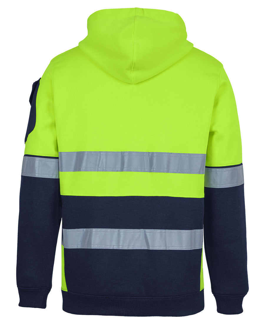 Jb's Wear - 350G Hi Vis (D+N) Trade Hoodie - 6DNVH