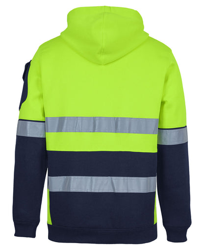 Jb's Wear - 350G Hi Vis (D+N) Trade Hoodie - 6DNVH