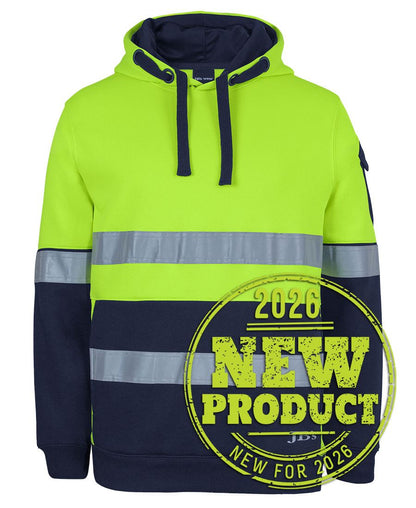 Jb's Wear - 350G Hi Vis (D+N) Trade Hoodie - 6DNVH