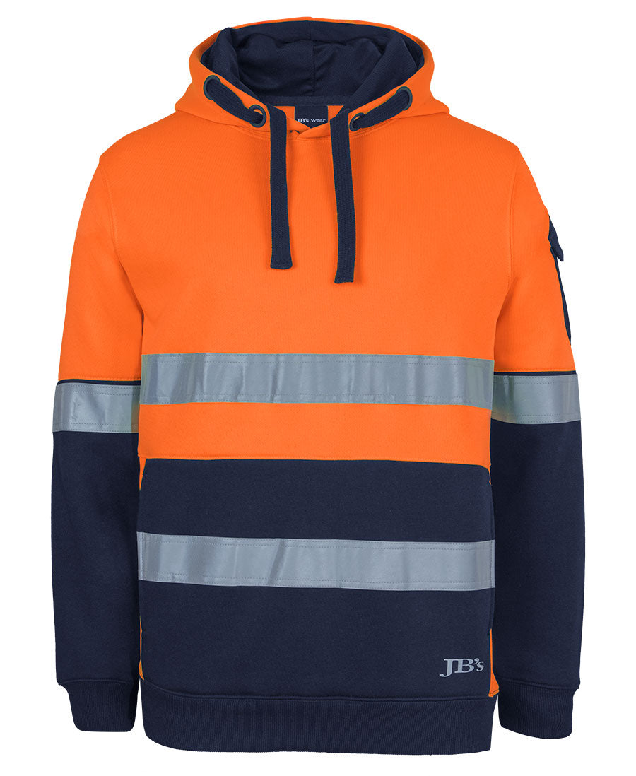 Jb's Wear - 350G Hi Vis (D+N) Trade Hoodie - 6DNVH
