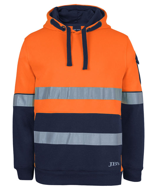 Jb's Wear - 350G Hi Vis (D+N) Trade Hoodie - 6DNVH