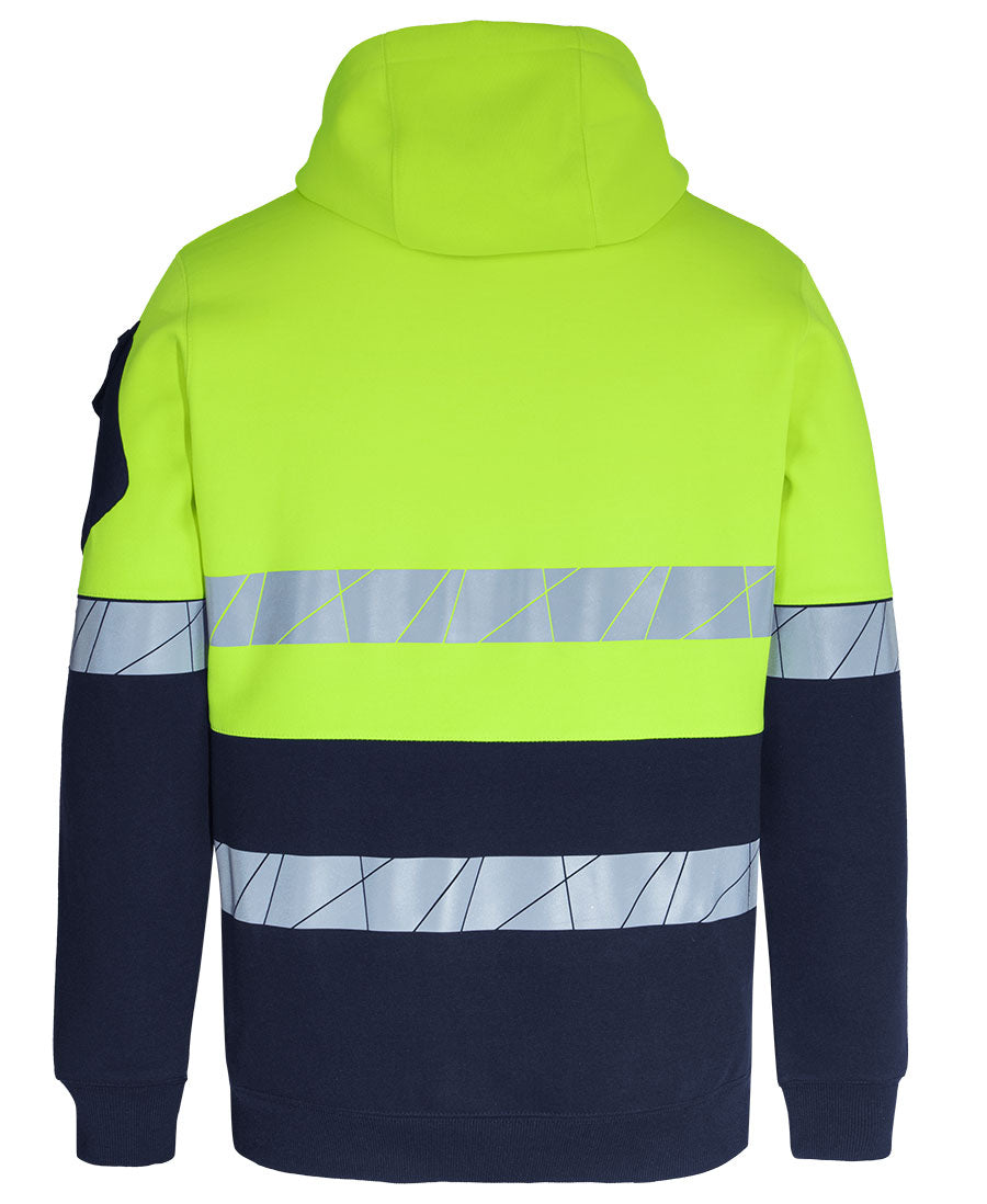 Jb's Wear - 450G Hi Vis Pull Over Hoodie With Fragmented Tape - 6DPFP
