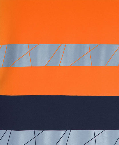 Jb's Wear - 450G Hi Vis Pull Over Hoodie With Fragmented Tape - 6DPFP