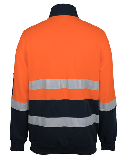 Jb's Wear - Hi Vis 310 (D+N) Cotton 1/2 Zip Fleece - 6DVFM