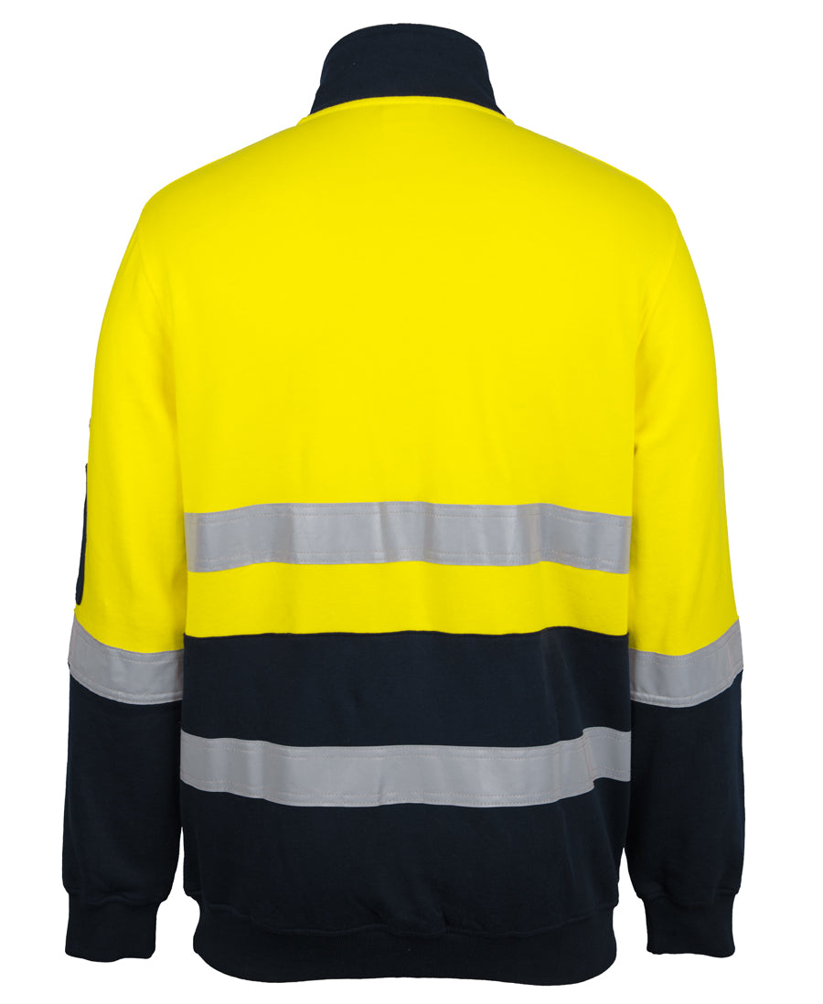 Jb's Wear - Hi Vis 310 (D+N) Cotton 1/2 Zip Fleece - 6DVFM