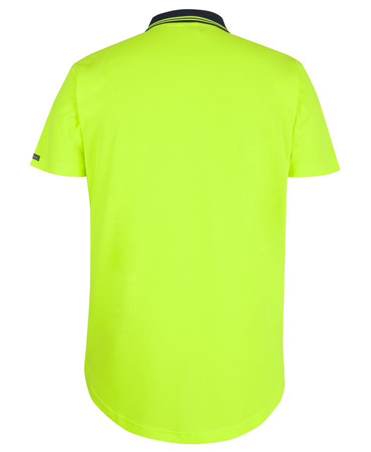 Jb's Wear - Hi Vis S/S Drop Tail Polo - 6HDS