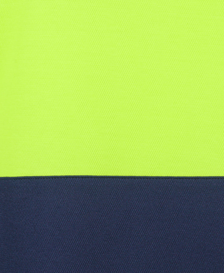 Jb's Wear - Hi Vis S/S Drop Tail Polo - 6HDS