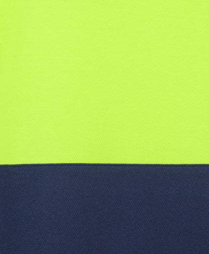 Jb's Wear - Hi Vis S/S Drop Tail Polo - 6HDS