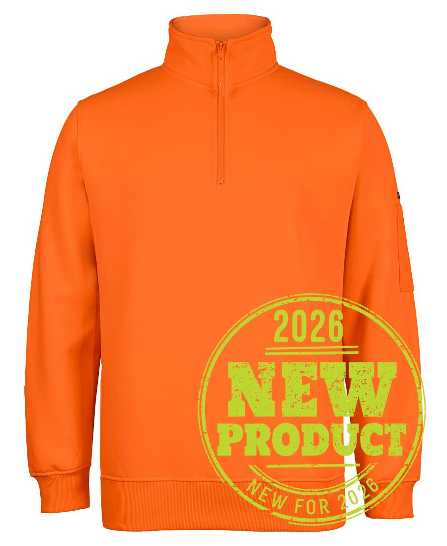 JB's - Hi Vis 1/2 Zip Fleecy - 6HVFH