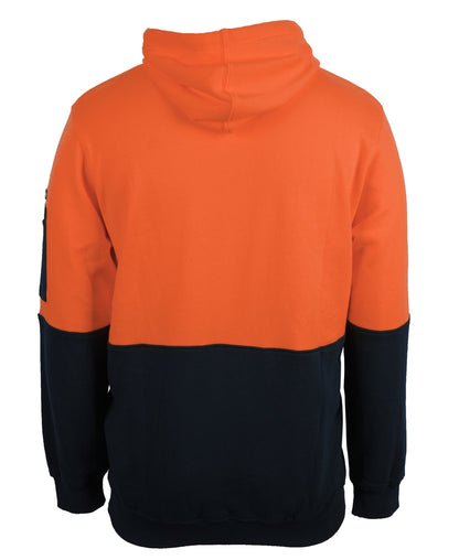 Jb's Wear - Hi Vis 310 Cotton Pull OverFleece Hoodie - 6HVPM