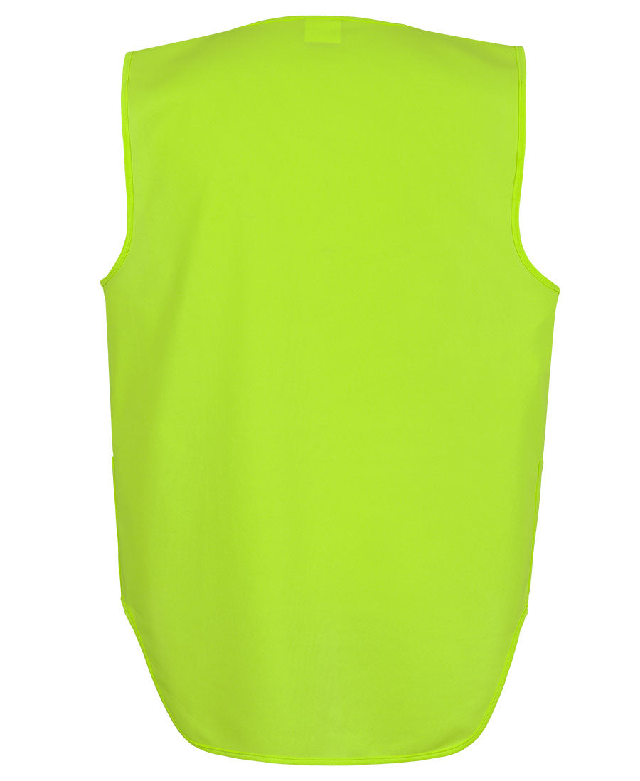 Jb's Wear - Hi Vis Zip Drop Tail Safety Vest - 6HVSW
