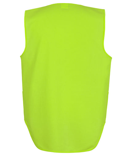 Jb's Wear - Hi Vis Zip Drop Tail Safety Vest - 6HVSW
