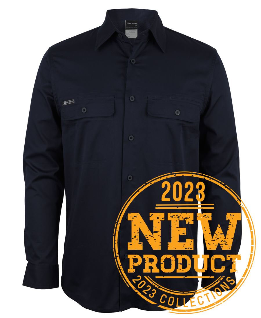 JB's Wear - L/S Stretch Work Shirt - 6WLSS