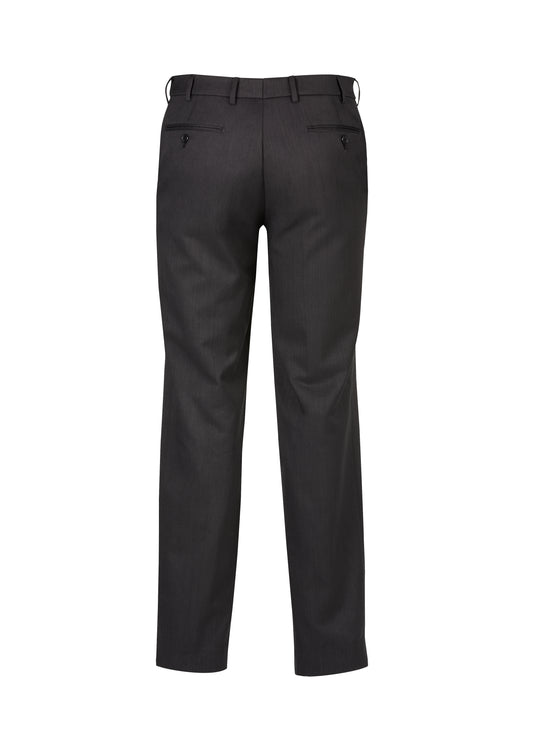 Biz Corporates Mens Flat Front Pant Stout 70112S