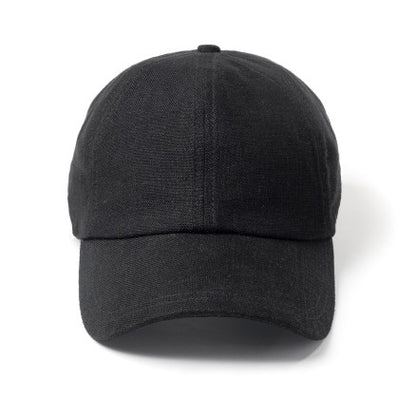 Legend Black - Lennox Linen Cap - 7111