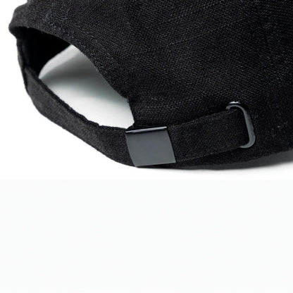 Legend Black - Lennox Linen Cap - 7111