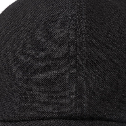 Legend Black - Lennox Linen Cap - 7111