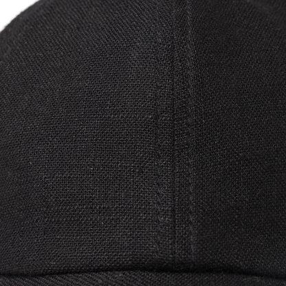 Legend Black - Lennox Linen Cap - 7111