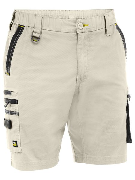 Bisley - Flx &  Move™ Elastic Waist Cargo Short - BSHC1338