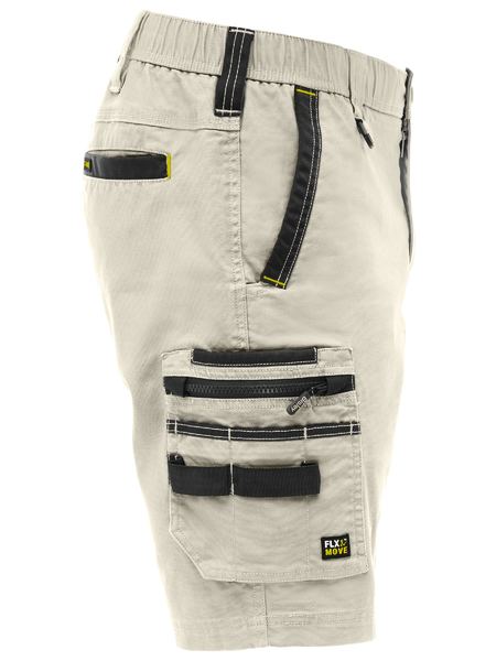 Bisley - Flx &  Move™ Elastic Waist Cargo Short - BSHC1338