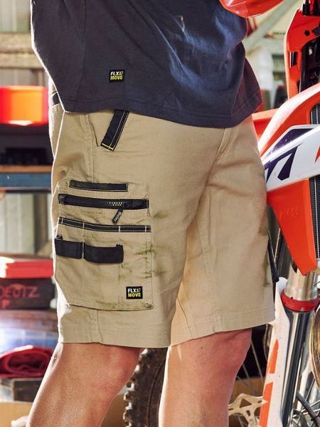 Bisley - Flx &  Move™ Elastic Waist Cargo Short - BSHC1338