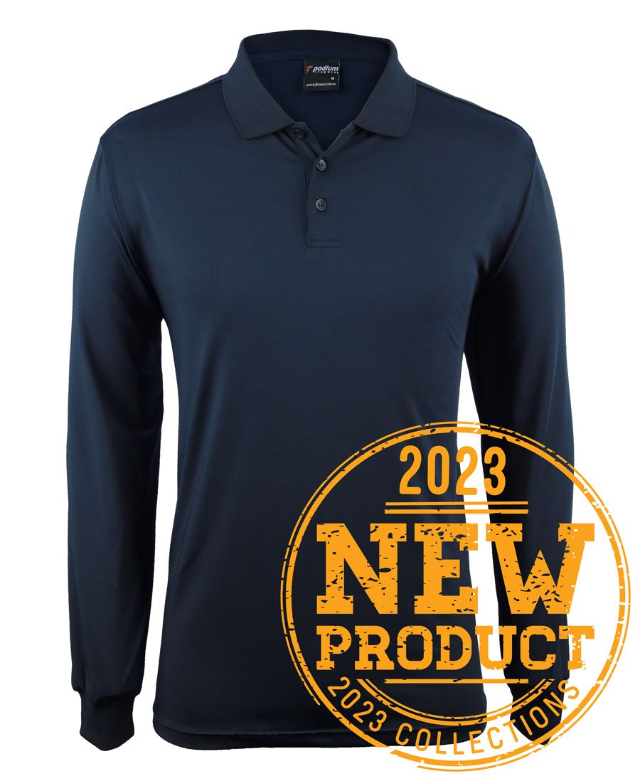 Jb's Wear - Podium L/S Stretch Polo - 7STL