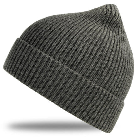 SANDHURST_ Atlantis - A4520 Andy Recycled Beanie/NAVY With logo