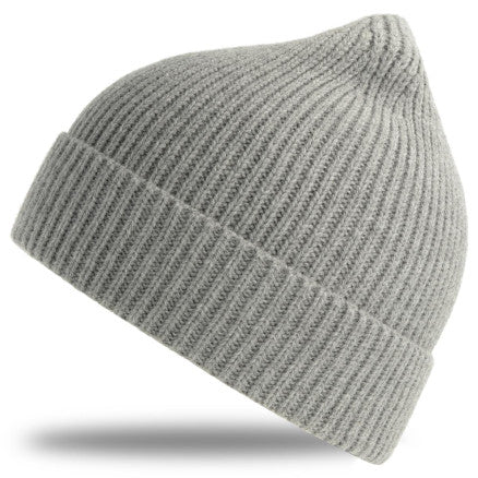 SANDHURST_ Atlantis - A4520 Andy Recycled Beanie/NAVY With logo