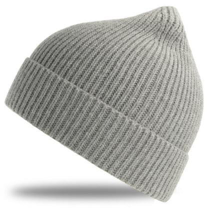 SANDHURST_ Atlantis - A4520 Andy Recycled Beanie/NAVY With logo