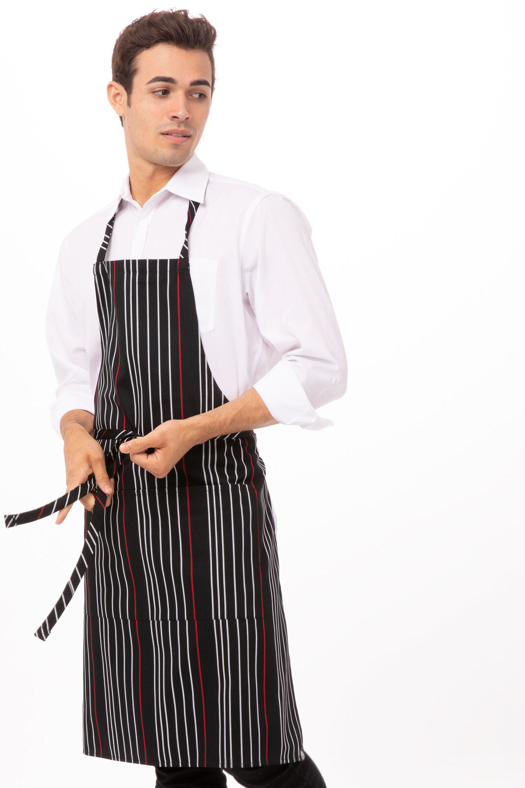 Chef Works - Striped Bib Apron