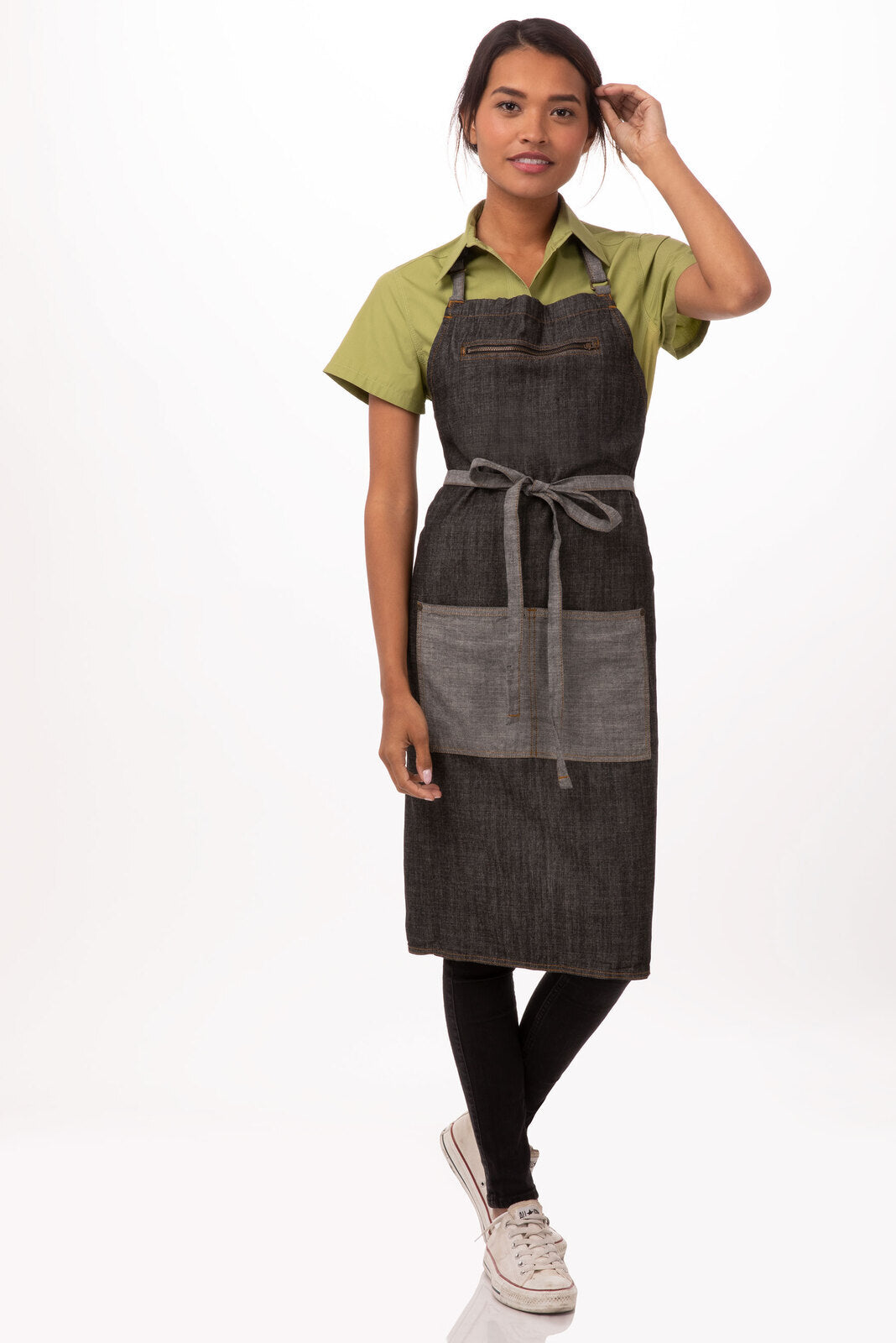 Chef Works - Manhattan Bib Apron - AB034