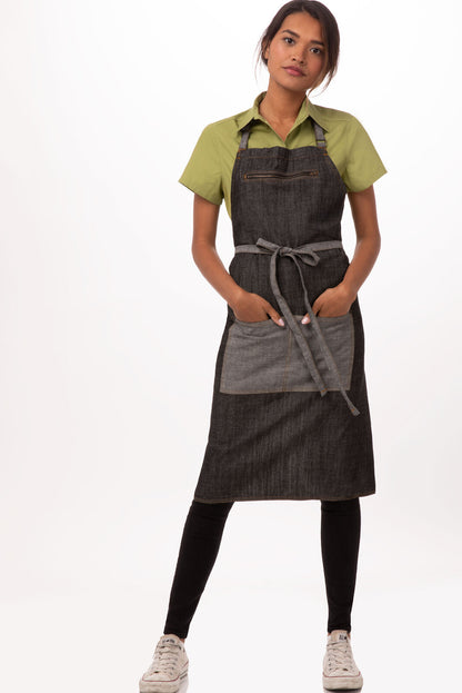 Chef Works - Manhattan Bib Apron - AB034