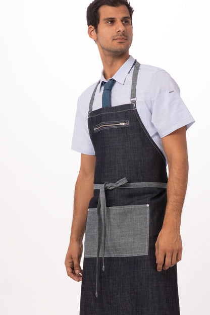 Chef Works - Manhattan Bib Apron - AB034