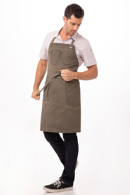 Chef Works - Dorset Bib Apron - ABCAQ004