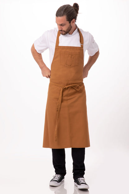 Chef Works - Rockford Chefs Bib Apron - ABCKV003