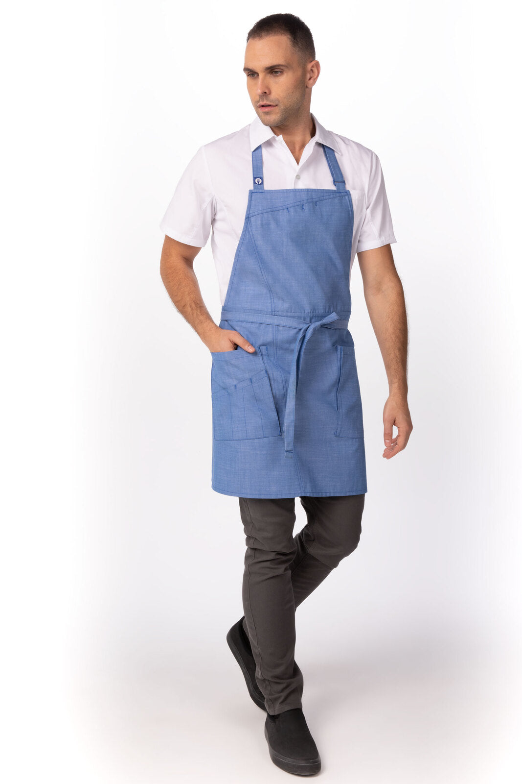 Chef Works - Medford Bib Apron - ABN02