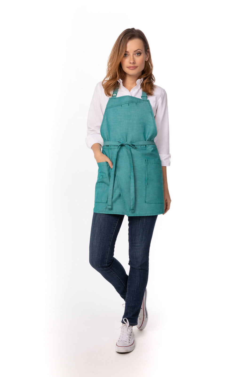 Chef Works - Medford Short Bib Apron - ABN02W